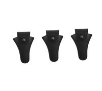 ibasenice 3pcs Protective Storage Bag for Instrument Parts Black Horn Accessories Pouch Small Lost Prevention Musical Instrument Protector Cover