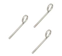 ibasenice 3pcs Replacement Trumpet Slide Ring Silver Finger Ring for Women Musical Instrument Accessory