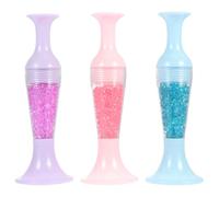 ibasenice 3pcs Rhinestone Storage Pen Cross Stitch Tool Diamond Pen Plastic with Comfortable Grip Practical Design for DIY Cross-stitch Embroidery Canvas