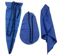 ibasenice 3pcs Saxophone Cleaning Cloth Kit High Absorbent Sax Cleaning Cloth for Dust and Dirt Removal Maintenance Tool for Musicians and Instrument Care