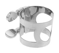 ibasenice 3pcs Saxophone Ligature Cap for Alto Sax Metal Clip Sax Reed Clamp Saxophone Parts