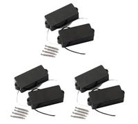 ibasenice 3pcs Sealed Closed Type Guitar Accessories for Electric Guitar and Bass Pickup Accessories and More Music Scenarios String