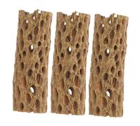 ibasenice 3pcs Shrimp House Aquarium Cave Shelter Lightweight Decorative Fish Hideout for Breeding and Hiding Authentic Wood Design Shrimp Tank Accessories for Easy Maintenance and Storage