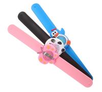 ibasenice 3pcs Silicone Band Cartoon Wrist Watches with Patterns for Boys and Lovely Patting Design Gift for Birthdays Christmas School S Day
