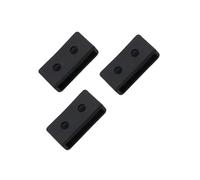 ibasenice 3Pcs Silicone Watch Band Rings Replacement Strap Fastener Loops Compatible with Casio Ba Wristband Holder Black Flexible Retainer Accessories