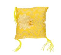 ibasenice 3pcs Singing Bowl Bottom Mat Buddha Sound Bowl Mat Cushion Embroidery Patterns for Buddhist Supplies Use Tibetan