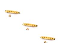 ibasenice 3pcs String Guitar String Ferrules Through Body Mounting Bushing Replacement Parts for Bass Guitar