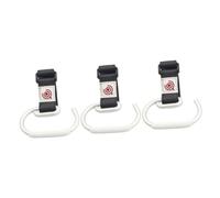 ibasenice 3pcs Stroller Hooks Clip Buggy Hanger for Shopping Diaper Bags Purse Stroller Accessories (Hook)