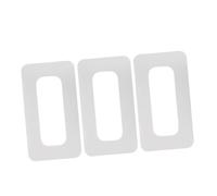 ibasenice 3pcs Sup Paddle Board Fin Slot Connector Patch Corrosion-resistant PVC Tail Fin Base Plate Easy Install Replacement Enhances Stability and Speed Control