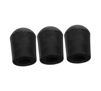 ibasenice 3pcs Tail Post Leather Pad for Cello Stopper Rubber Tip for Cello Endpin Non-slip Cap for Instrument Protector for Upright Bass Endpin