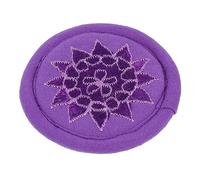ibasenice 3pcs Tibetan Yoga Bowl Mat Supple Singing Bowl Pillow Mat for Buddhism Supplies