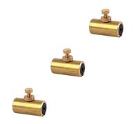 ibasenice 3pcs Tone Mute Tuner for Effectively Suppresses Sound Quality Easy to Install for Musicians and Golden