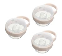 ibasenice 3pcs Travel Pacifier Holder Case Portable Pacifier Storage Box Dust Organizer for Toddlers Compact Design for Easy Carrying Material for Busy Parents