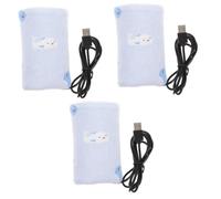 ibasenice 3pcs Travel Portable Insulated Bottle Warmer for Breastmilk USB Heating Bag for Convenient Go Use Maintains Nutritional Value for Feeding