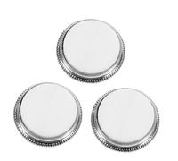 ibasenice 3pcs Trumpet Accessories Valve Finger Buttons and Valve Caps Replacement Made of Sturdy Zinc Alloy Lasting Performance and Long Lifespan for Trumpet Players