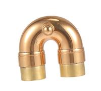 ibasenice 3pcs Trumpet Bend Neck Brass Small Elbow for Trumpet Neck Replacement Musical Instrument Accessory for Music Studio