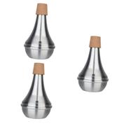 ibasenice 3pcs Trumpet Practice Mute Trumpet Mute for Beginner Accessories for Silenced Home Practice