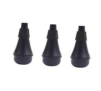 ibasenice 3pcs Trumpet Straight Practice Cup Mute Lightweight Musical Instrument for Professional Trumpet Players Use as Silencer during Practice Sessions