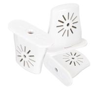 ibasenice 3pcs Universal Ukulele Hole Humidifier White Ukulele Panel Humidifier Portable Instrument Maintenance Tool for Soprano Guitar Humidity Care