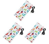 ibasenice 3pcs USB Bottle Cover Bottle Warmer Portable Milk Warmer for Feeding Newborn Boy Girl Milk Cover Heater