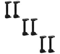 ibasenice 3pcs Violin Chin Rest Screws Musical Instrument Parts Violin Chinrest Tool Black Screws