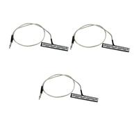 ibasenice 3pcs Violin Pickup Piezo High Sensitivity Musical Instrument Accessory Violin Fiddle Part