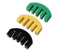 ibasenice 3pcs Violin Silencer Rubber Violin Mute for Practice Volume Control Fiddle Accessories