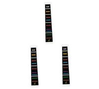 ibasenice 3pcs Violin Sticker Guide for Beginners Removable Fret Position Decals for Accurate Finger Placement Adhesive Violin Fretboard Learning Tool