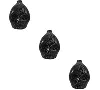 ibasenice 3pcs Whistle Skull Shaped Prop Decorative Whistle for Halloween Party Table Decor Material