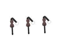 ibasenice 3pcs Wooden Non-slip Pad Cello End-pin Stopper for Cello Players Nonslip Pads during Practice Sessions