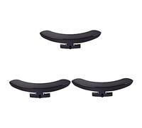 ibasenice 3pcs Zinc Alloy Banjo Armrest Black Mirror Finish Single Leg Accessory Banjo Part