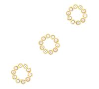 ibasenice 3sets 15mm Piezo Disc Diaphragm Elements 300ω for Acoustic Guitars Perfect for Pickups Boxes 10pcs*3