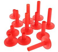 ibasenice 3sets Drum Cymbal Sleeves Pack of 5 Plastic Flanged Cymbal Sleeves Base for Drum Kit 12pcs*3