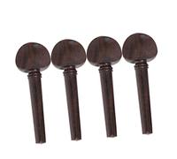 ibasenice 3sets Elegant Violin Tuning Pegs Wood Material for Violin Accessories Replacement Tuning Pegs 4pcs*3