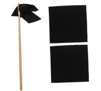 ibasenice 3sets Flute Cleaning Kit Professional Flute Cleaning Rod and Cloth Essential for Maintaining Instruments Includes Maple and Cloths for Scratch Care