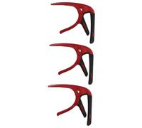 ibasenice 3sets Guitar Capo with Grip and Guitar Pick Capo Lightweight and Functional Design