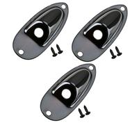 ibasenice 3sets Output Guitar Replacement Electric Guitar Accessory Jack Compatible for Fender Sturdy Part for Home Studio Use