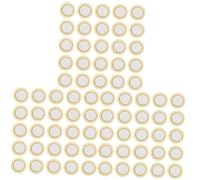 ibasenice 3sets Piezo Disc Pickup for Vibration Transducer Acoustic Pickup Transducer Guitar Piezo Piezoelectric Disc 50pcs*3