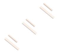 ibasenice 3sets Quality Ukulele Saddle Nut Genuine Ox Bone Enhance Sound Easy Install Repair Kit for Acoustic Uke
