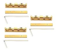 ibasenice 3sets String Nut Replacement Bridge Nut for Electric Guitar and Acoustic Guitar String Accessories for Stringed Instrument Supplies
