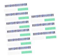 ibasenice 3sets Thumb Piano Scale Stickers Keys Note Stickers for Piano Beginners Bright Easy to Remember