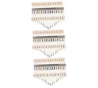 ibasenice 3sets Tone Diy Kalimba Kit Handmade Piano Accessories Finger Thumb Piano Tuning Hammer