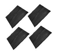 ibasenice 4 Pcs Washable Chicken Nesting Box Pads PP Egg Laying Mats with Anti-slip Surface Realistic Texture for Natural Behavior Reusable Bedding Liners for Poultry Coop Egg Protection