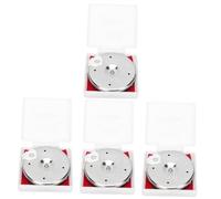 ibasenice 4 Sets Durable Electronic Tuner Pitch Violin Guitar Tuner Stylish Design Perfect Present for Musicians