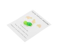 ibasenice 4 Sets Inspirational Turtle Figurines with Employee Appreciation Cards You Re Awesome Mini Sea Turtle Figures for Positive Messages for Parent Interaction and Confidence Boost