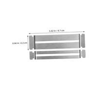 ibasenice 4 Sets Stainless Steel Guitar Fretboard Protector Guards for Precise Polishing and Fret Removal Fingerboard Accessories for DIY Guitar and Bass Maintenance Essential Luthier Tool