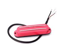 ibasenice 4 Wires Dual Coil Humbucker Pickup for Electric Guitar Neck Replacement Parts Low Noise Red