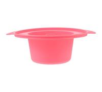 ibasenice 400ml Silicone Wax Warmer Replacement Bowl Wax Warmer Liner Stylish Pink Convenient Efficient Pot for Home Use Hair Removal