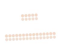 ibasenice 40pcs Cotton Nursing Breast Pads Absorbent and Washable Overflow Cushions Breathable Reusable Pads for Breastfeeding Mothers for Daily Use and Hospital Bag