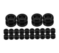 ibasenice 40pcs Folk Guitar Replacement String Beads for Guitar Convenient String Bead Metal Tail Accessory